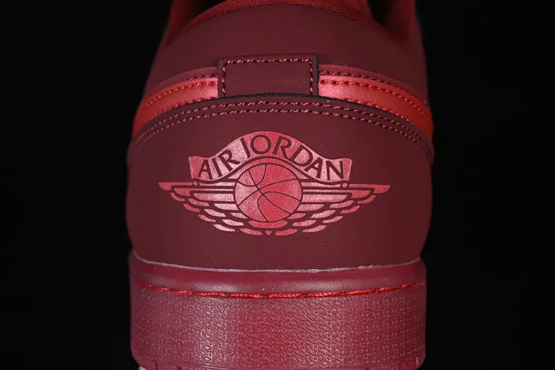 All categories Air Jordan Jordan series basketball shoes Air Jordan 1 Low Air Jordan 1 Low AJ1 Joe 1 raw rubber wine red low-top retro cultural basketball shoes IB7012-600